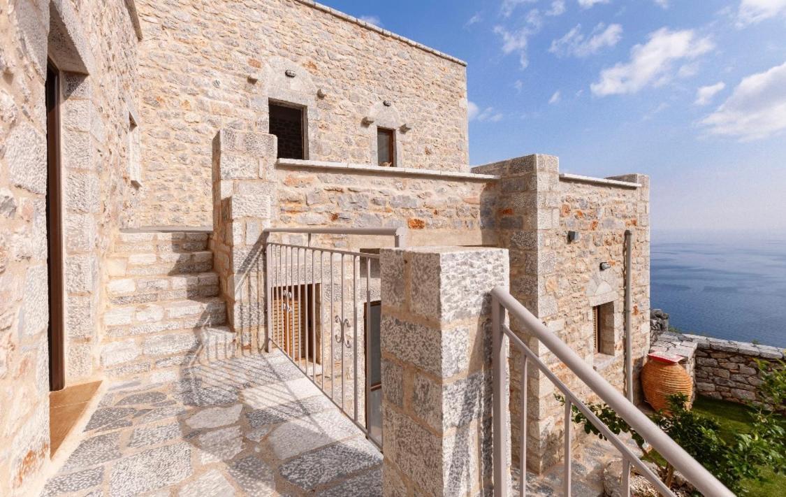 Stone Tower'S East Mani Villa Kotronas Exterior foto